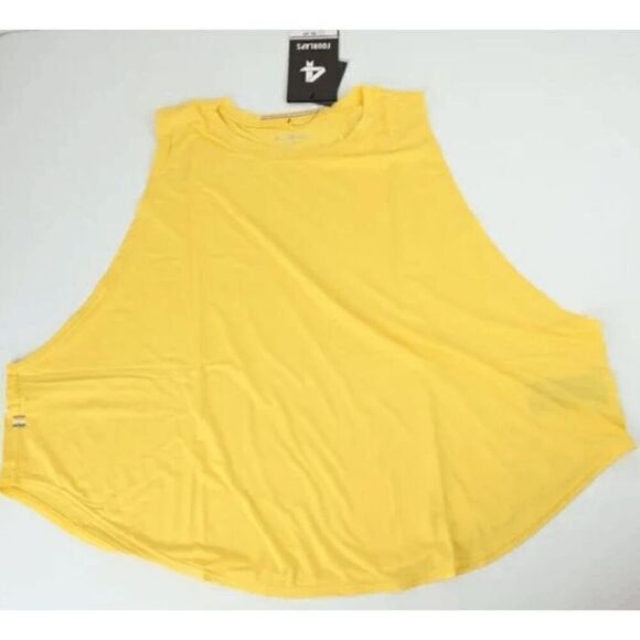 FourLaps NWT Yellow Curve women's Tank top size XXL - Picture 3 of 5